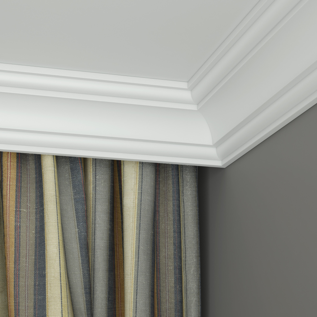 Карниз Ultrawood арт. CR 0018 (2440 х 76 х 76) CR_018.jpg - Новосибирск