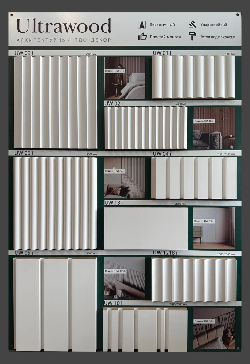 Одиночный стенд UW - стеновые панели Одиночный стенд UW - стеновые панели - Новосибирск