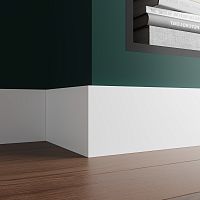 Профиль белый Ultrawood арт. BO 4112 p (2000 х 108 х 12 мм) - Новосибирск