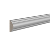 Молдинг белый Ultrawood арт. U 0003 p (2000 х 25 х 12 мм) - Новосибирск