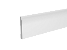 Плинтус Ultrawood арт. Base 0017 W (2000 x 100 x 14 мм.) - Новосибирск