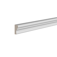 Молдинг белый Ultrawood арт. U 0020 p (2000 х 20 х 10 мм) - Новосибирск