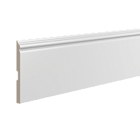 Плинтус Ultrawood арт. Base 5011 W (2000 x 165 x 14 мм.) - Новосибирск