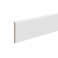 Плинтус белый Ultrawood арт. Base 1010 p (2000 x 100 x 10 мм.) - Новосибирск